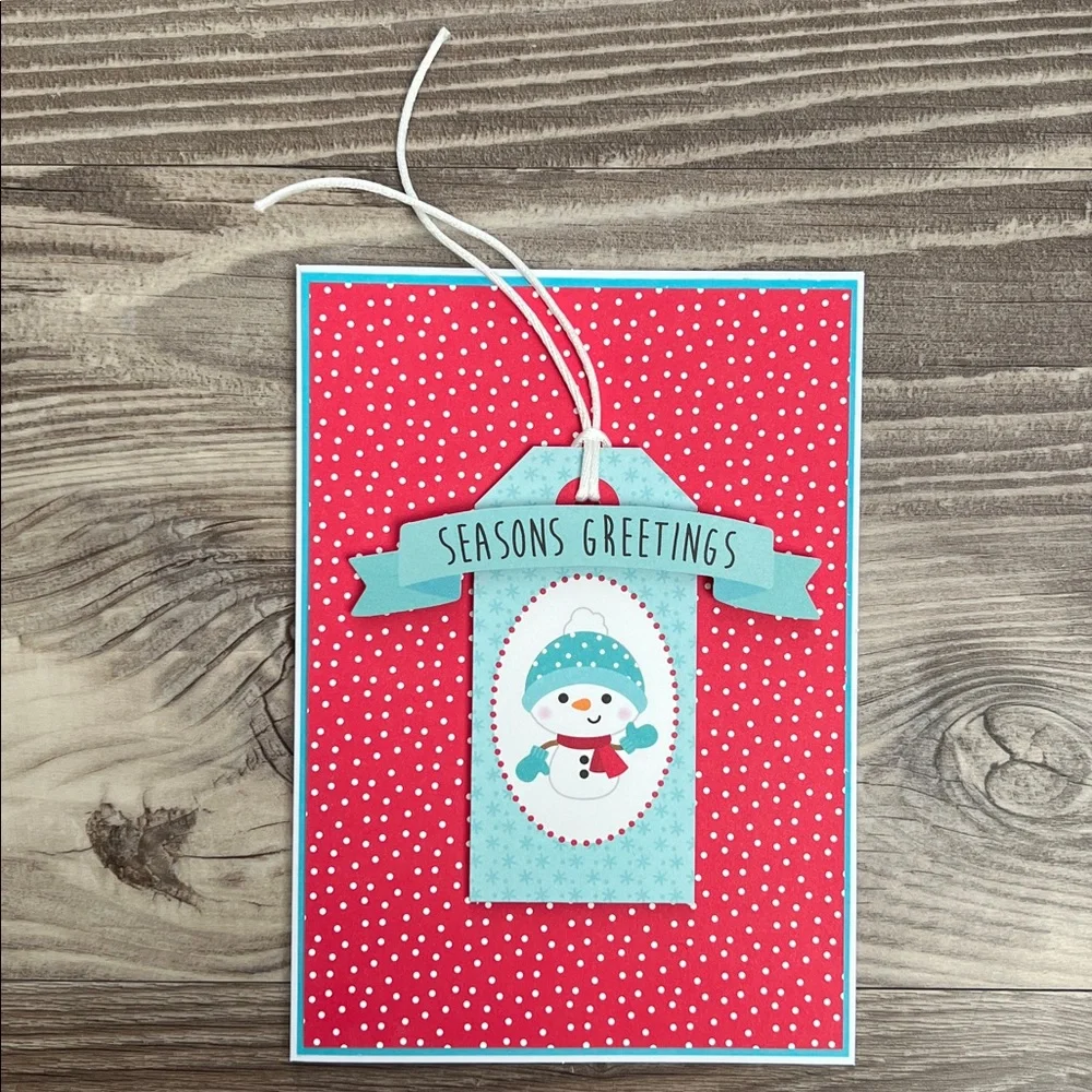 Handmade Christmas and Holiday Cards Set of 10 5”x7” Includes Envelopes